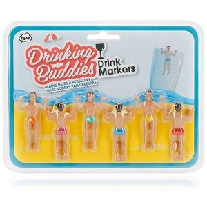 Drinking Buddies Reusable Glass Markers Speedos